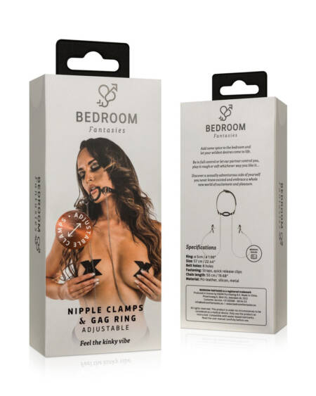 Nipple Clamps & GAG Ring Adjustable