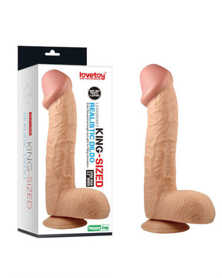 KING-SIZED REALISTIC DILDO