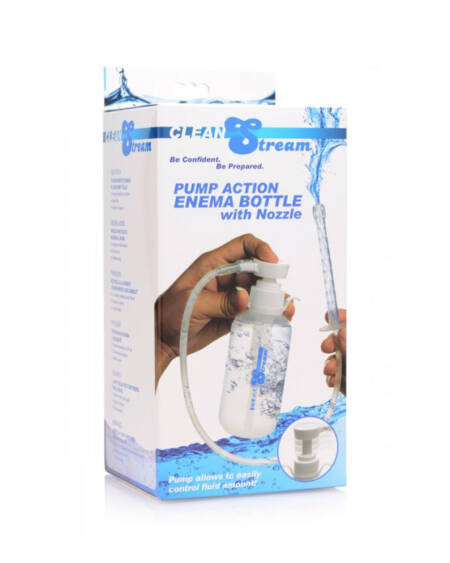 PUMP ACTION ENEMA BOTTLE