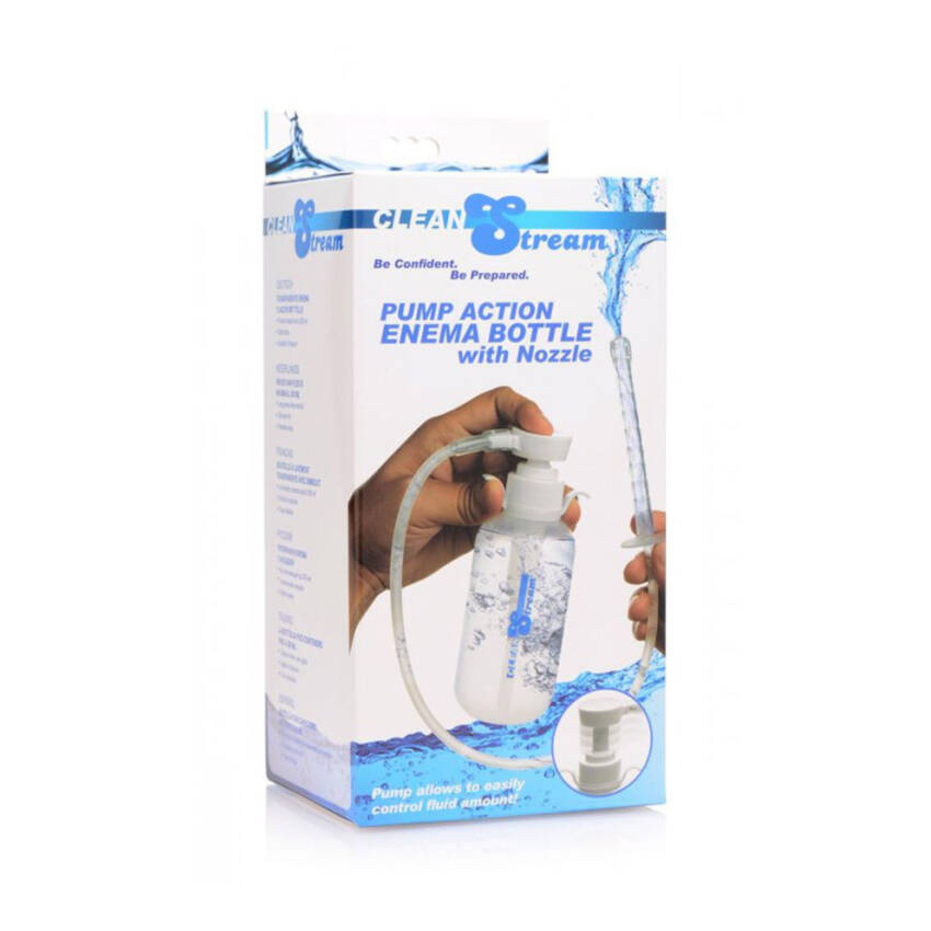 PUMP ACTION ENEMA BOTTLE
