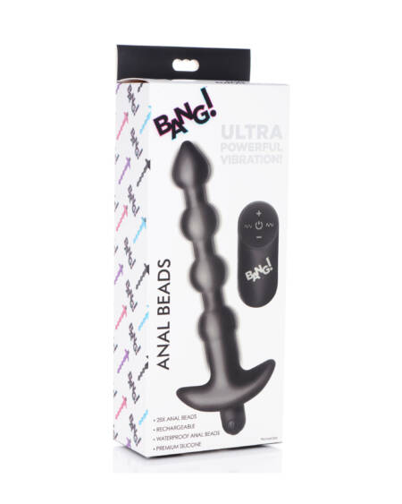 BANG! ULTRA POWERFUL VIBRATION + ANAL BEADS