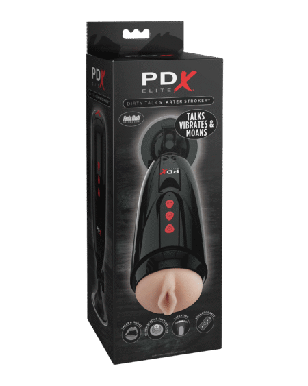 PDX ELITE TALKS VIBRATES & MOANS