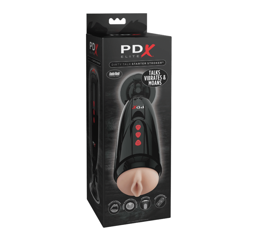 PDX ELITE TALKS VIBRATES & MOANS