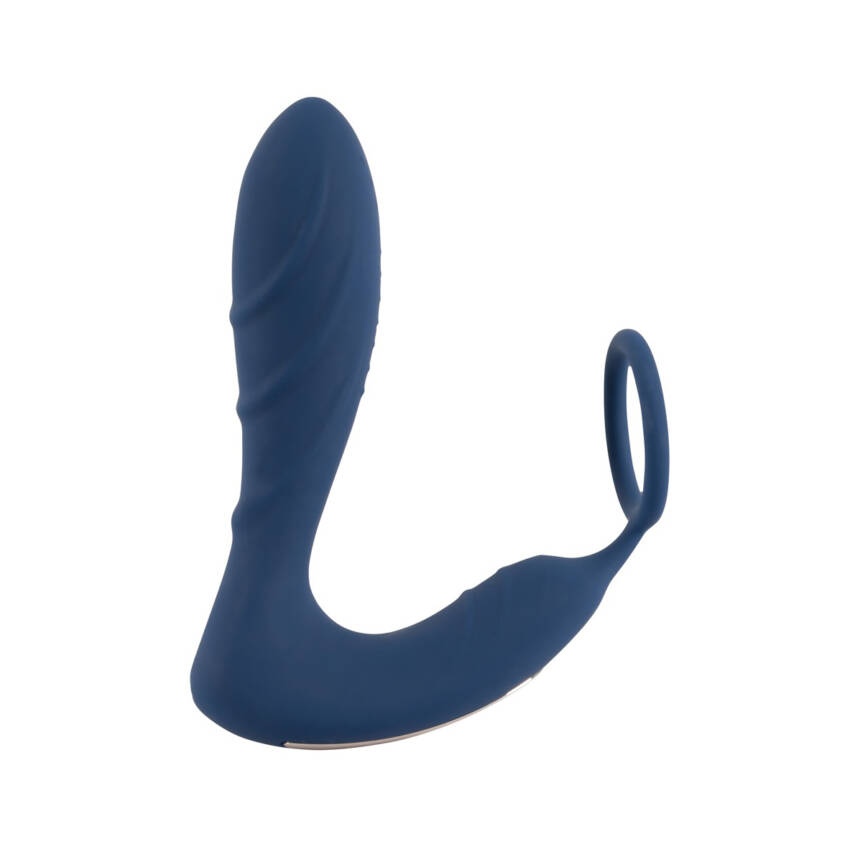 VIBRATING PROSTATE PLUG WITH COCK RING - Image 3
