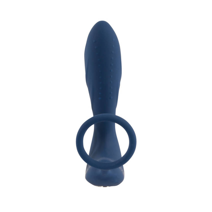 VIBRATING PROSTATE PLUG WITH COCK RING - Image 4