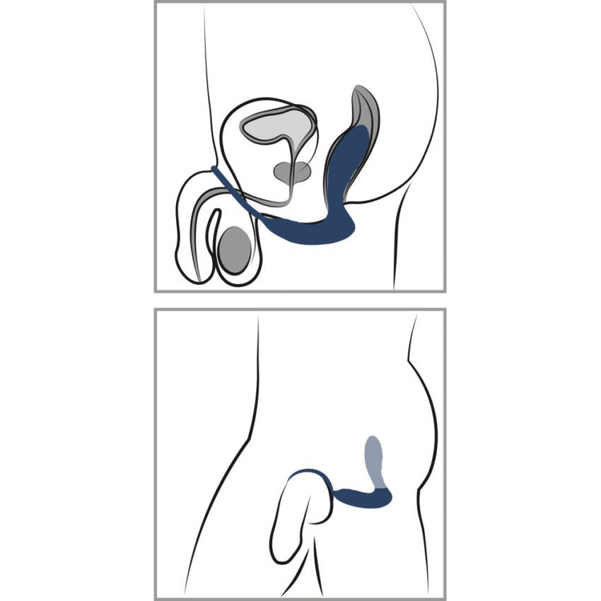 VIBRATING PROSTATE PLUG WITH COCK RING - Image 12