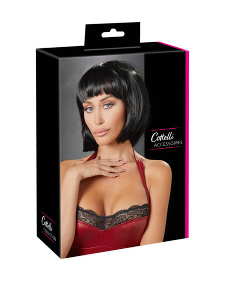 BLACK BOB WIG Cottelli Collection