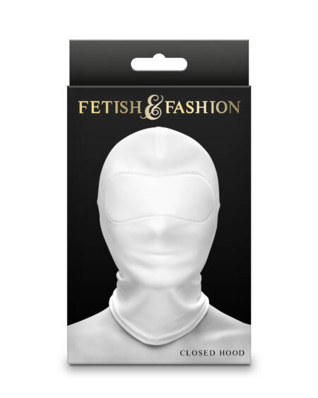 Taboo Mouth Hood -  White