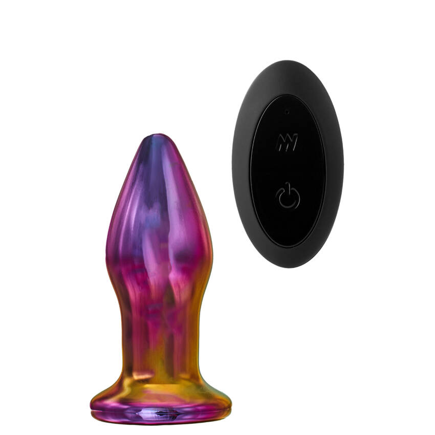 Glamour Glass Remote Control Butt Plug - Image 7