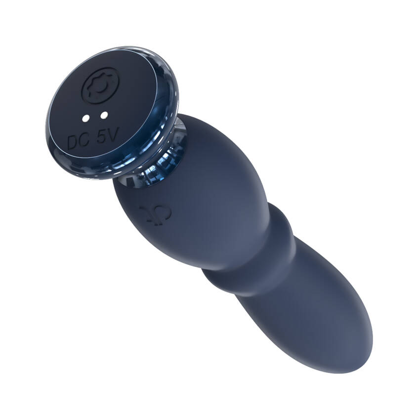 Glam Beaded Remote-controlled Anal Vibe - Image 2