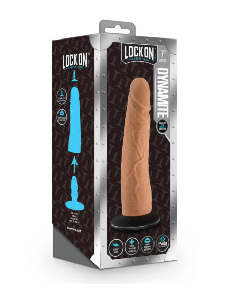 Blush Lock On Dynamite Realistic Silicone Dildo
