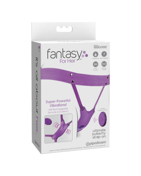 fantasy ultimate butterfly strap-on