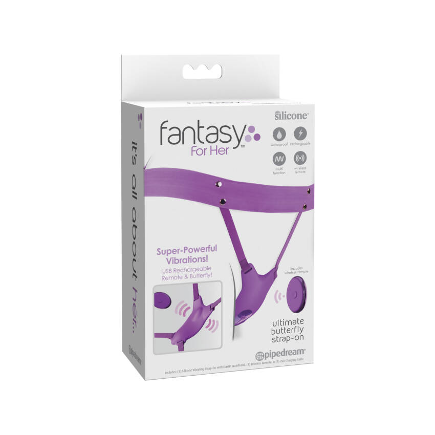 fantasy ultimate butterfly strap-on