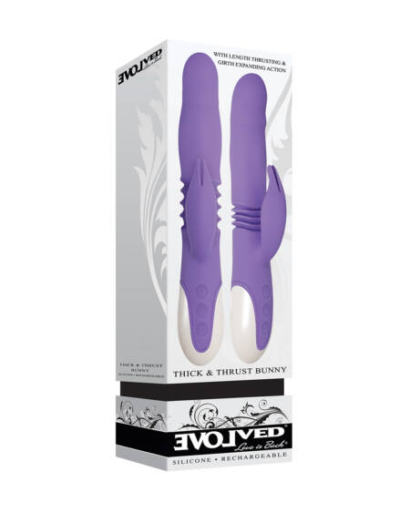 The Evolved Thick & Thrust Rabbit Vibrator