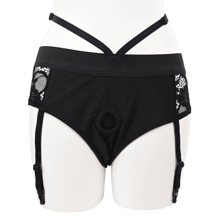 Gender X Snuggle Up Dual Motor Strap On Vibe - Image 10