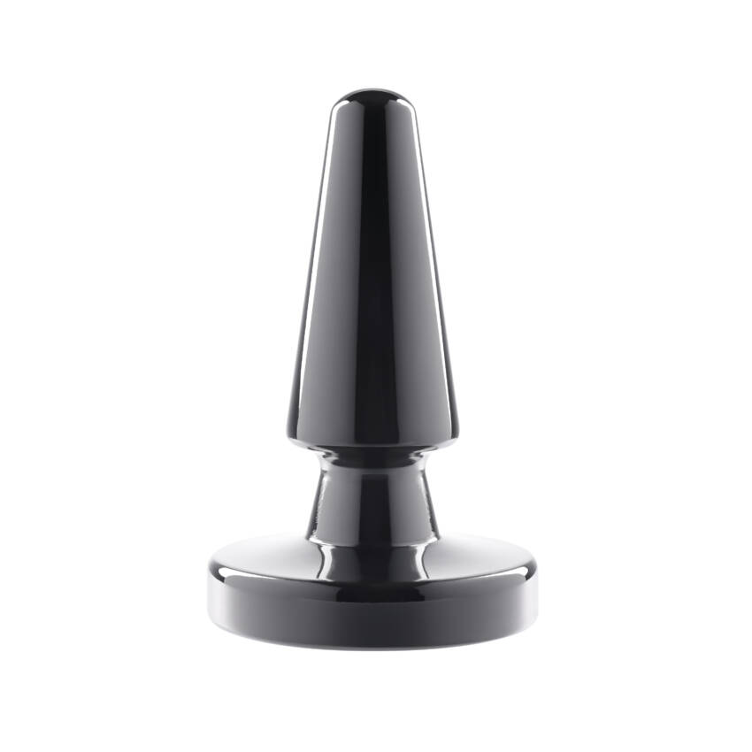 Evolved - Vibrating Metal Anal Plug with Suction Cup - Image 9