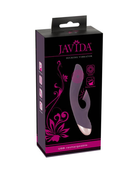 Javida Vibrator with Clitoral Stimulator