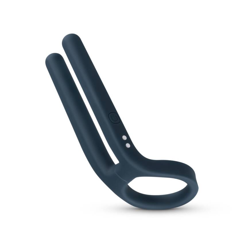 Boners Cockring & Ball Stimulator - Blue - Image 5