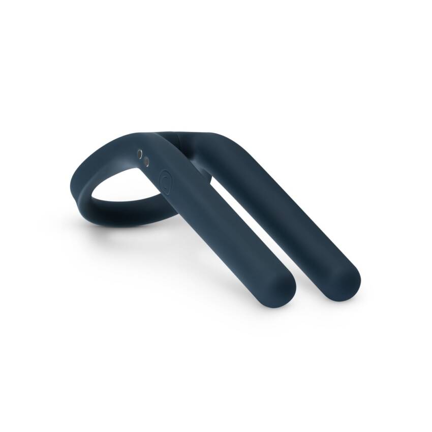 Boners Cockring & Ball Stimulator - Blue - Image 7