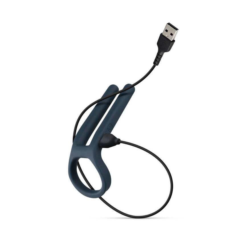 Boners Cockring & Ball Stimulator - Blue - Image 10
