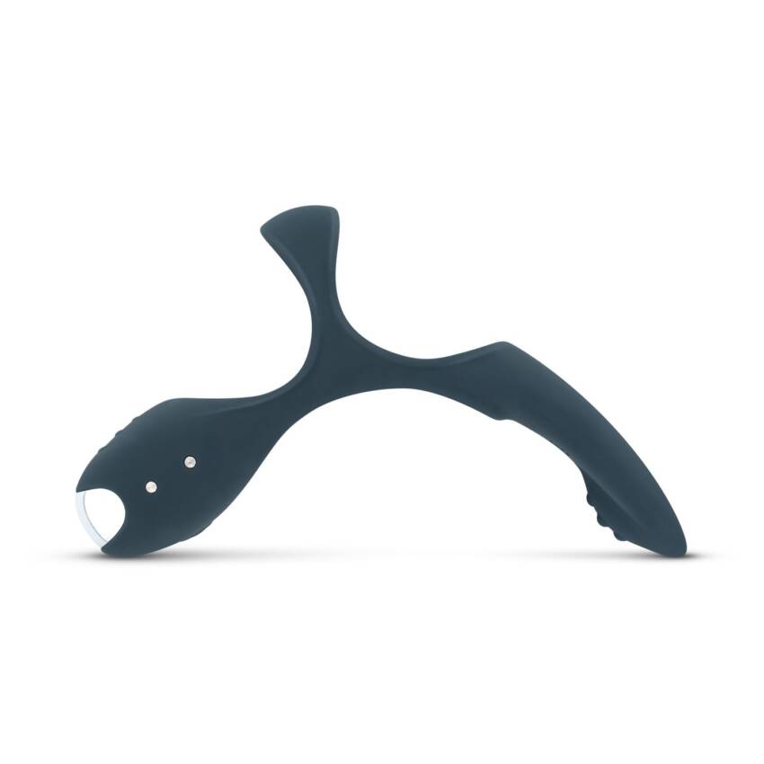 Boners Triple Cockring - Blue - Image 3