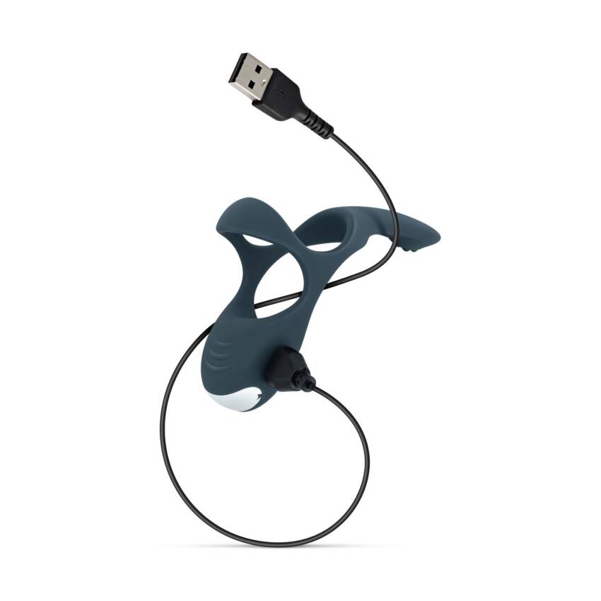 Boners Triple Cockring - Blue - Image 8
