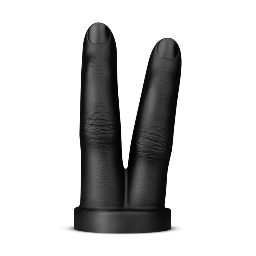 Buttr Victory Double Finger Buttplug Black - Image 4