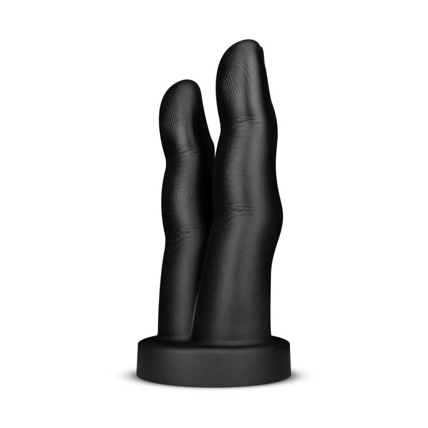 Buttr Victory Double Finger Buttplug Black - Image 5