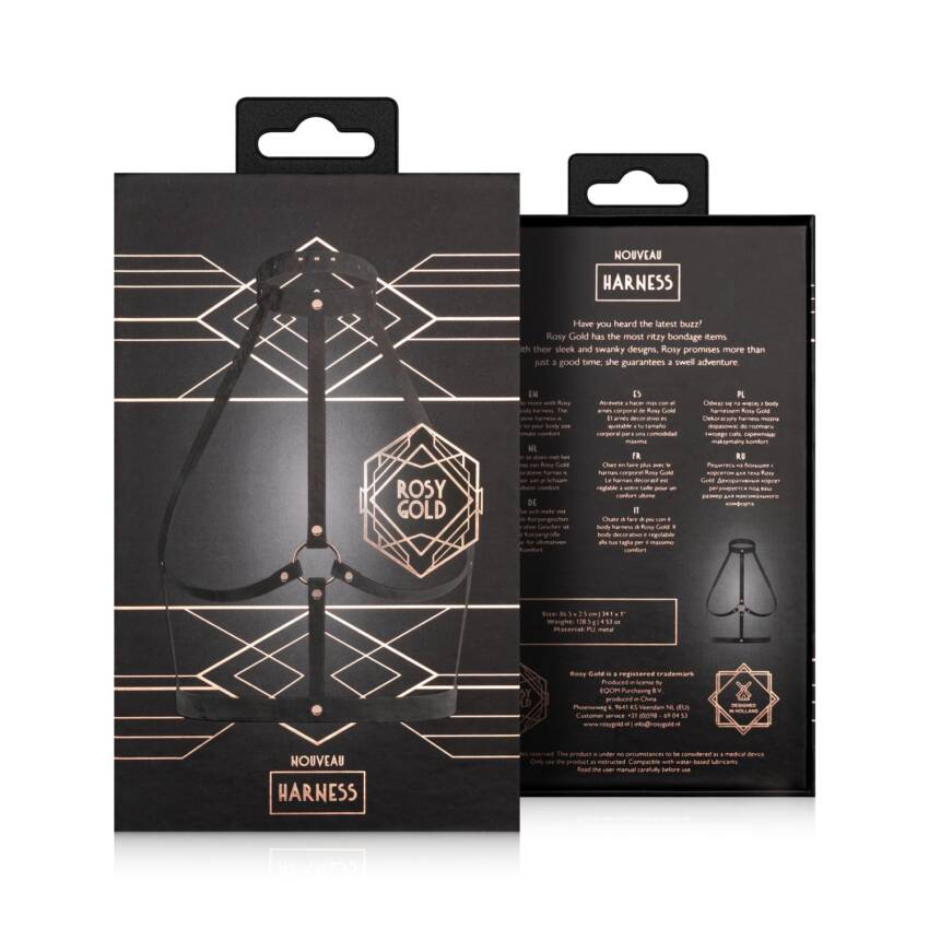 Harness Rosy Gold, Black