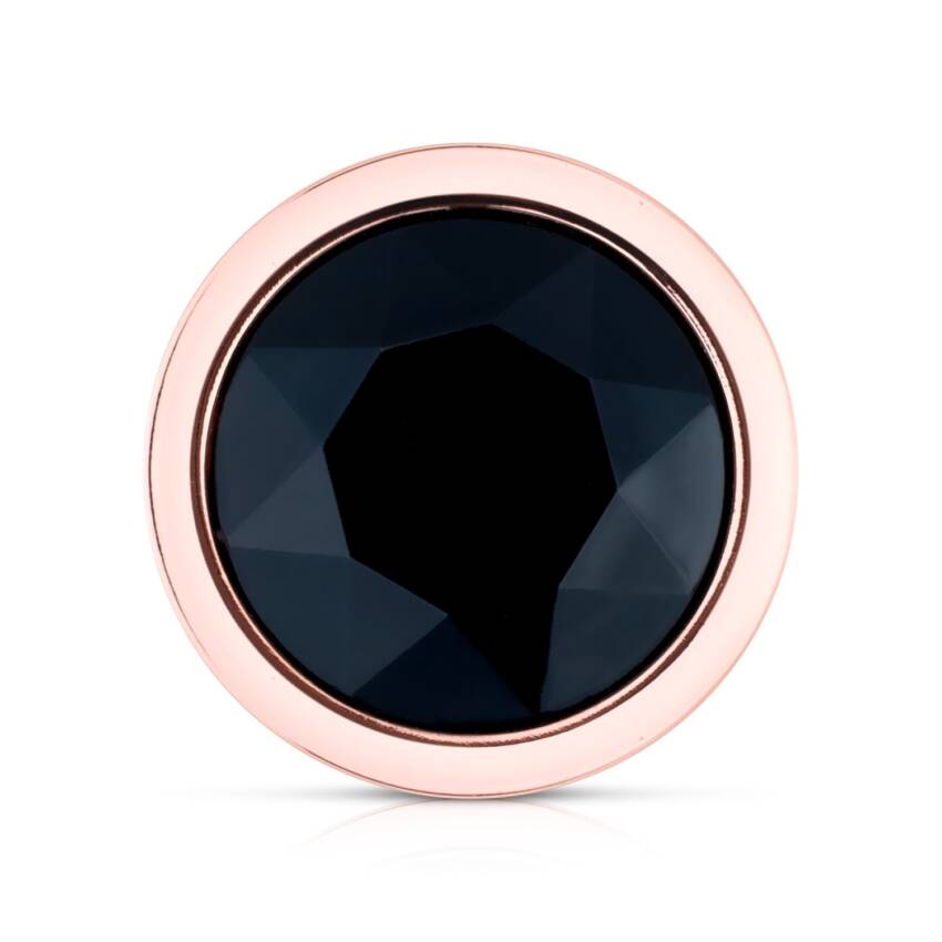 Rosy Gold Metal Butt Plug Set 3 Pieces Rose Gold - Image 7