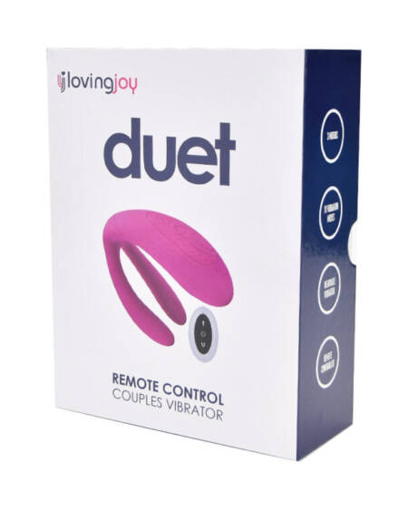 Loving Joy Duet Remote Control Couples Vibrator