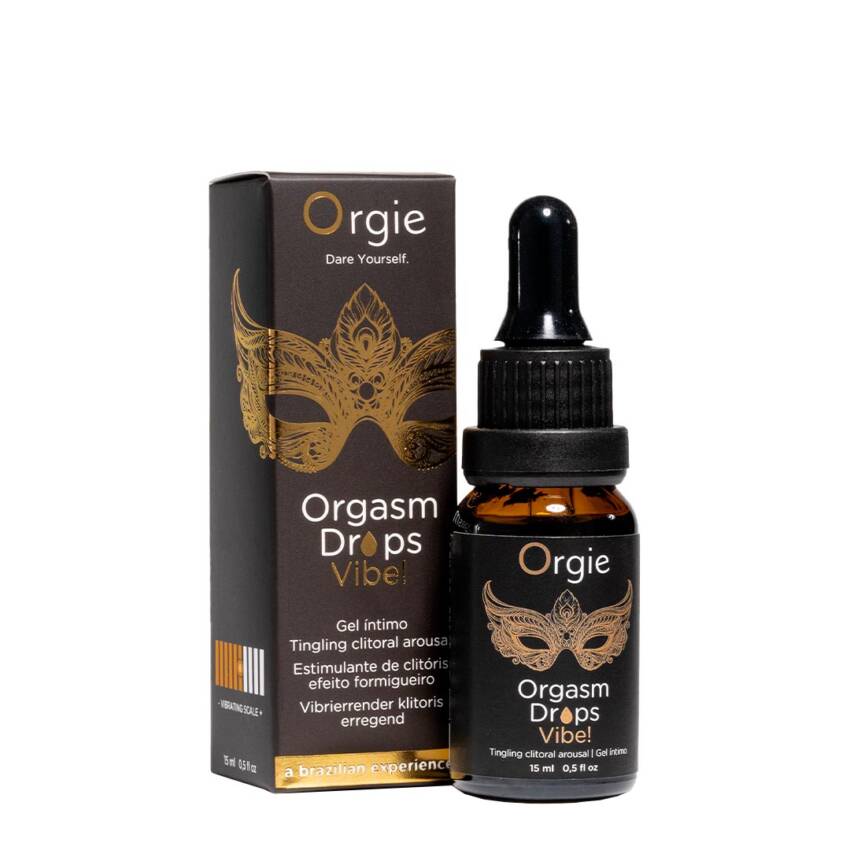 ORGIE Orgasm Drops Vibe Tingling Clitoral Arousal Intimate Gel - Image 2