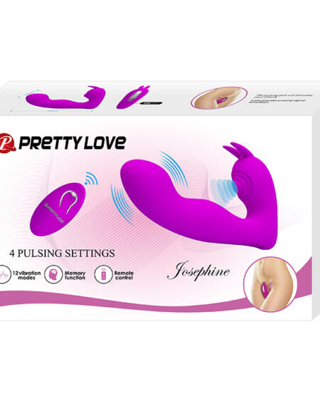 Pretty Love Panty Vibrator with Suction and Remote Control