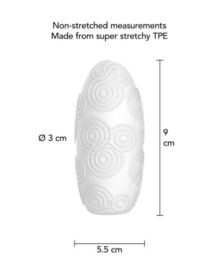 ToyJoy Hero Medium Masturbator (Rings)
