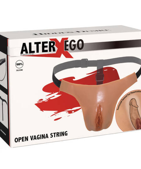 Alter Ego Adjustable Open Vagina String