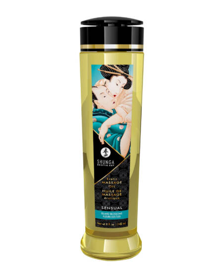 Shunga Erotic Massage Oil Island Blossoms