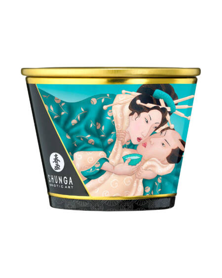 Shunga - Erotic Art Massage Candle Sensual Island Blossoms