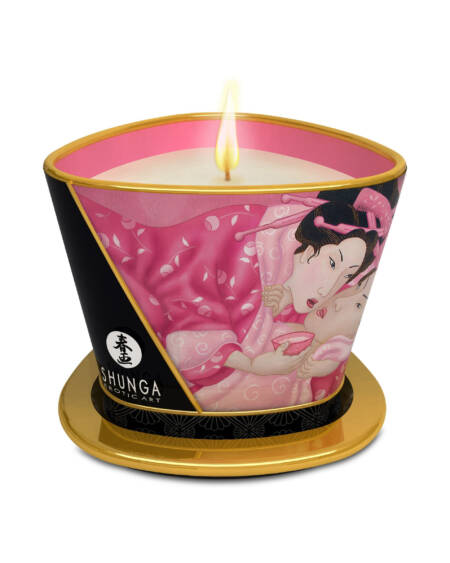 Shunga Massage Candle Aphrodisia Roses