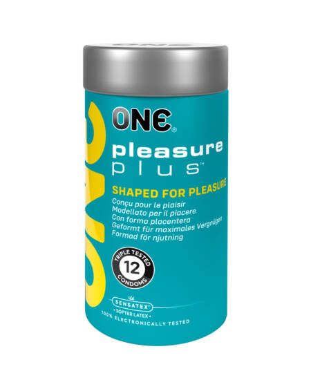 ONE Pleasure Plus Condoms - Dual Stimulation