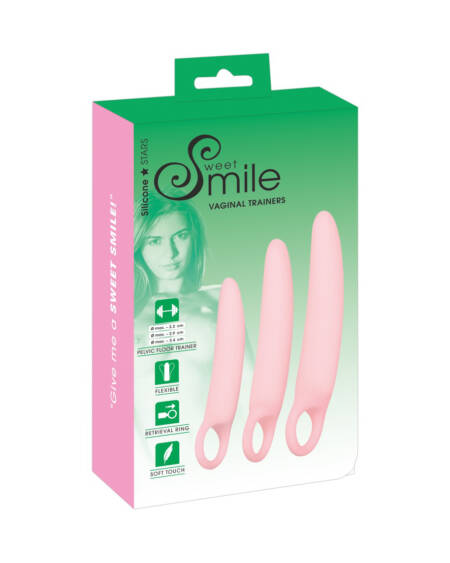 Silicone Vaginal Dilator Set - Pink