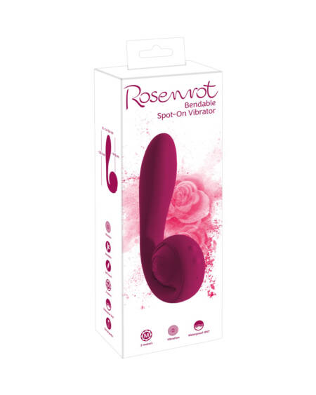 You2Toys Rosenrot Flexible G-spot vibrator red