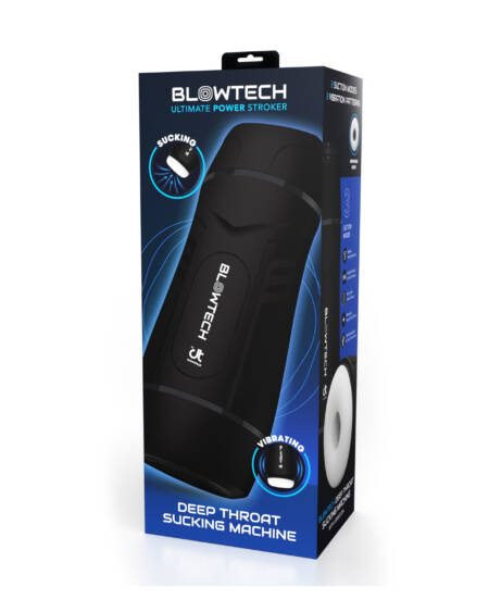 Dream Toys Blowtech Deep Throat Sucking Machine Black
