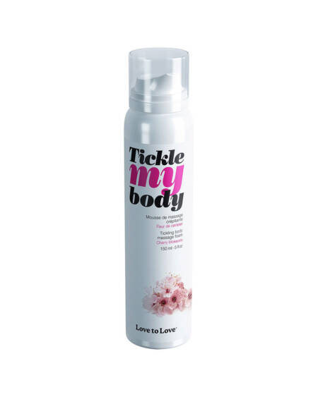 Tickle My Body Massage Foam - cherry blossom