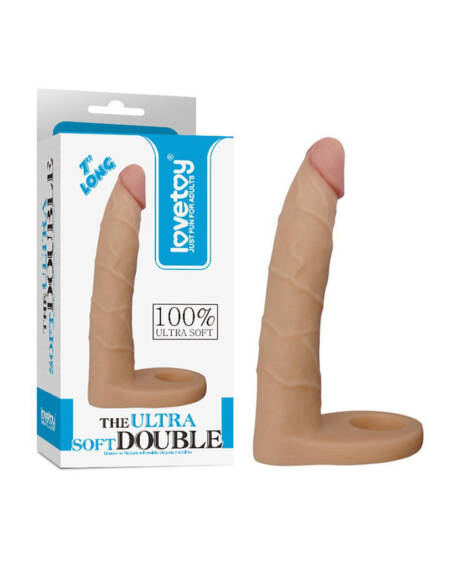 Lovetoy The Ultra Soft Dude Realistic Dildo, 8.5