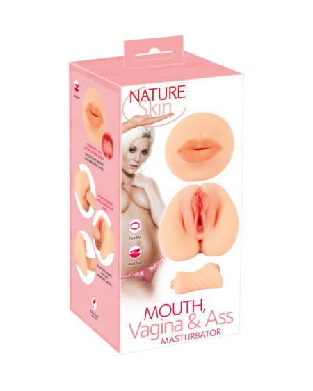 Nature Skin - Vaginal and Oral Masturbator