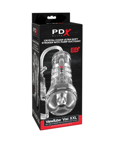 PDXE ViewTube Vac XXL Clear - Masturbatory