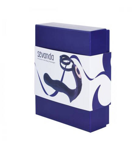 Sevanda Black Mamba Prostate Cock Ring Massager