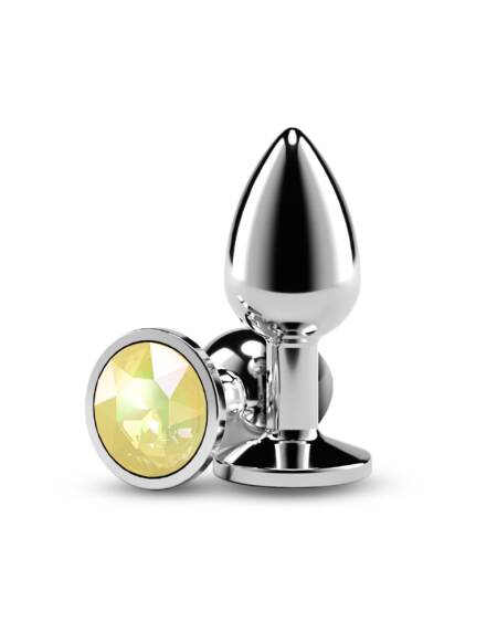 Aluminum Yellow Butt Plug