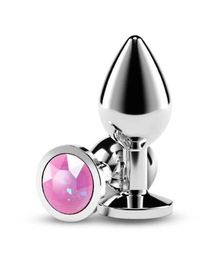 Aluminum Pink Butt Plug