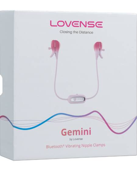 Gemini Bluetooth Vibrating Nipple clamps
